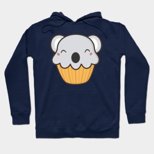 Scrumptious Kawaii Cute Koala Cupcake Hoodie